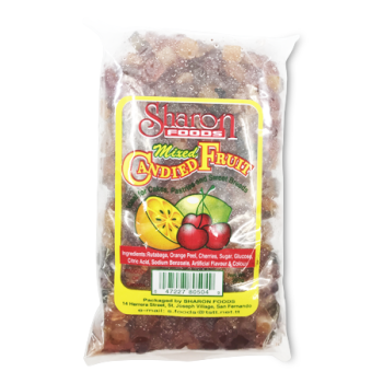 SHARON FOODS MIXED CANDIDED FRUIT 200 G