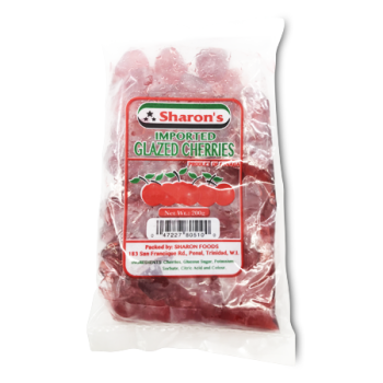 SHARON'S  IMPORTED GLAZED CHERRIES 200 G 