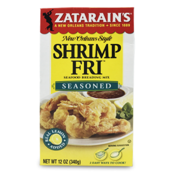 ZATARAIN'S SHRIMP FRI SEAFOOD BREADING MIX SEASONED 340 G 