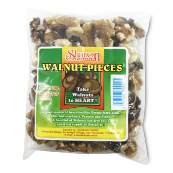 SHARON FOODS WALNUT PIECES 70 G 