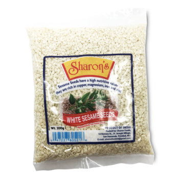 SHARON'S WHITE SESAME SEEDS 100 G 