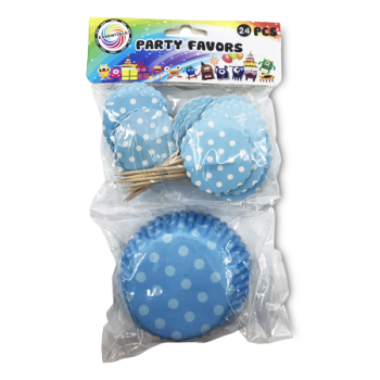 PARTY FAVORS CUPCAKE HOLDERS 24PCS 