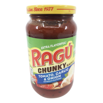 RAGU CHUNKY SAUCE TOMATO, GARLIC & ONION 680 G 
