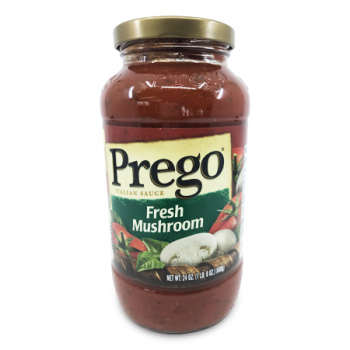 PREGO ITALIAN SAUCE FRESH MUSHROOM 608 G 