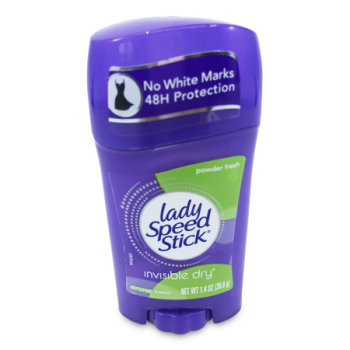 LADY SPEED STICK INVISIBLE DRY POWDER FRESH ANTIPERSPIRANT 39.6 G 