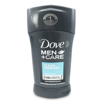 DOVE MEN +CARE CLEAN COMFORT 48 HR ANTIPERSPIRANT 76 G 