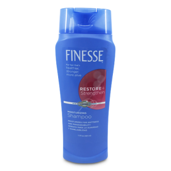 FINESSE RESTORE + STRENGTHEN MOISTURIZING 2IN1 SHAMPOO & CONDITIONER 384 ML 
