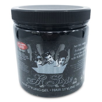 HI STYLE HAIR STYLING GEL BLACK 1000 G 