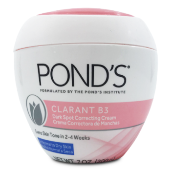 POND'S CLARANT B3 DARK SPOT CORRECTING CREAM FOR NORMAL TO DRY SKIN 200 G 
