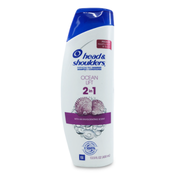 HEAD & SHOULDERS OCEAN LIFT SHAMPOO + CONDITINER 2IN1 400 ML 