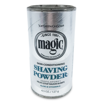 MAGIC SHAVING POWDER ALOE &  VITAMIN E 127 G 