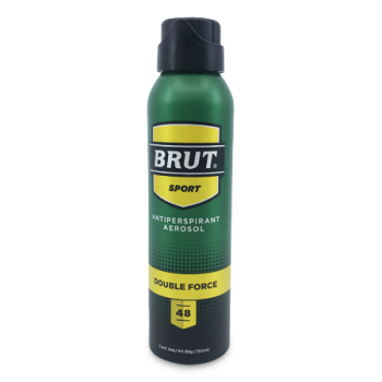 BRUT SPORT ANTIPERSPIRANT AEROSOL DOUBLE FORCE 150 ML 