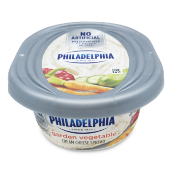 PHILADELPHIA CREAM CHEESE SPREAD GARDEN VEGETABLE 226 G 