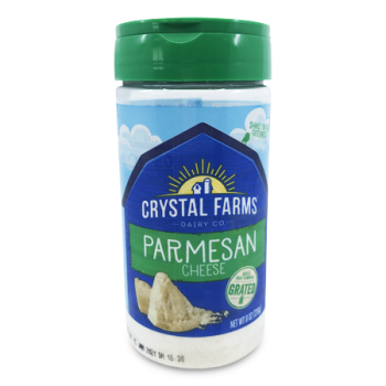 CRYSTAL FARMS PARMESAN CHEESE GRATED 226 G 
