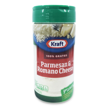 KRAFT 100% GRATED PARMESAN & ROMANO CHEESE 227 G 