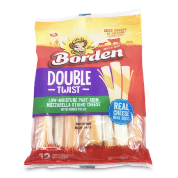 BORDEN DOUBLE TWIST CHEESE 284 G 