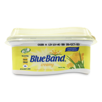 BLUE BAND CREAMY REDUCDED FAT MARGARINE 220 G 