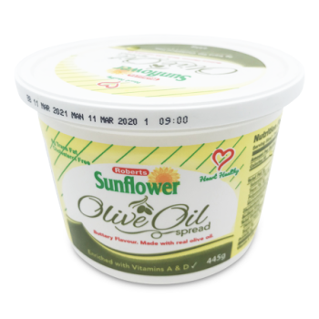 ROBERTS SUNFLOWER OLIVE OIL SPREAD 445 G 