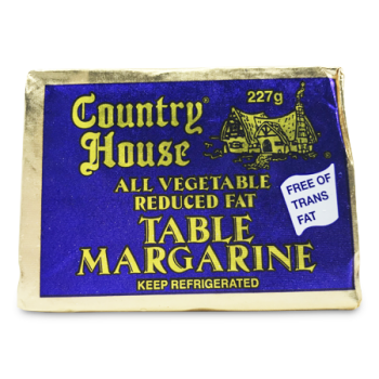 COUNTRY HOUSE ALL VEGETABLE REDUCED FAT TABLE MARGARINE 227 G 