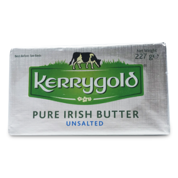 KERRYGOLD PURE IRISH BUTTER UNSALTED 227 G 