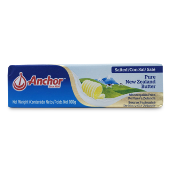ANCHOR PURE NEW ZEALAND BUTTER SALTED 100 G 
