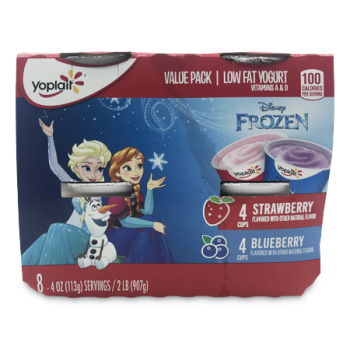 YOPLAIT VALUE PACK LOW FAT YOGURT 8 X 113 G 