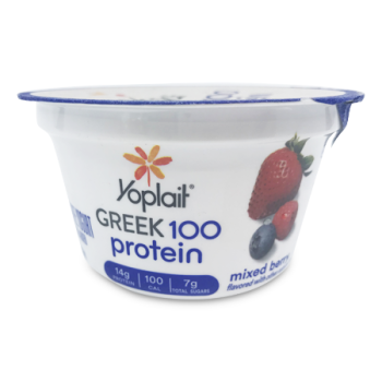 YOPLAIT GREEK YOGURT MIXED BERRY 100 CALORIES 150 G 