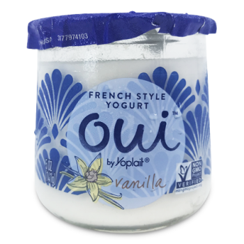 YOPLAIT OUI FRENCH STYLE YOGURT VANILLA 5 OZ 