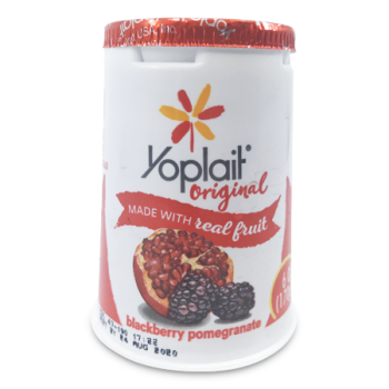 YOPLAIT ORIGINAL YOGURT BLACKBERRY POMEGRANATE 170 G 