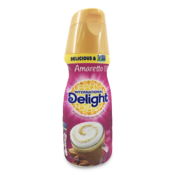 INTERNATIONAL DELIGHT AMARETTO 16 OZ 