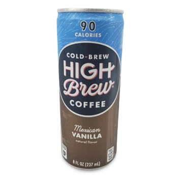 HIGH BREW COLD BREW COFFEE MEXICAN VANILLA 237 ML 