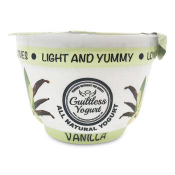GUILTLESS YOGURT ALL NATURAL YOGURT VANILLA 7 OZ 