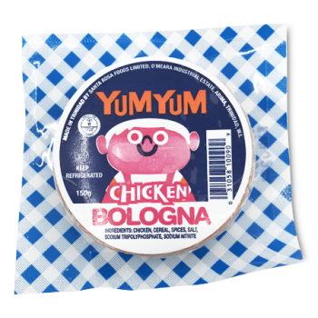 YUM YUM CHICKEN BOLOGNA 150  G 