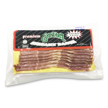 ERIN FARM PREMIUM EXTRA LEAN STREAKY BACON 200 G