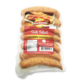 MAC FOODS DELI SELECT CHICKEN SAUSAGES 380 G 