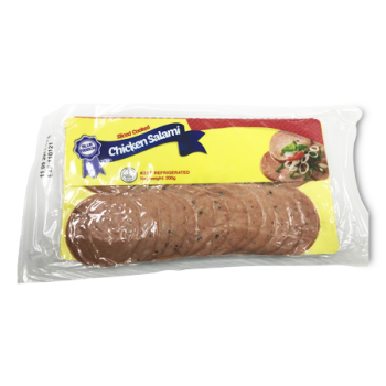 BLUE RIBBON SLICED COOKED CHICKEN SALAMI 200 G 