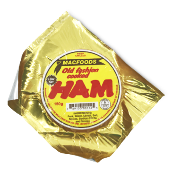 MAC FOODS OLD FASHION COOKED HAM 150 G 