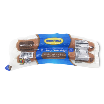 BUTTERBALL TURKEY SAUSAGE HARDWOOD SMOKED 13 OZ 