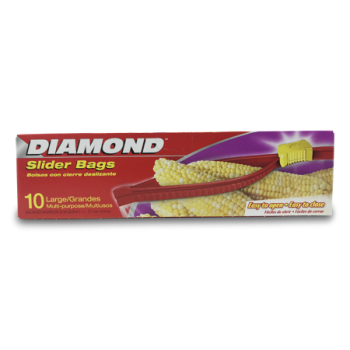 DIAMOND SLIDER BAGS 10 LARGE BAGS 