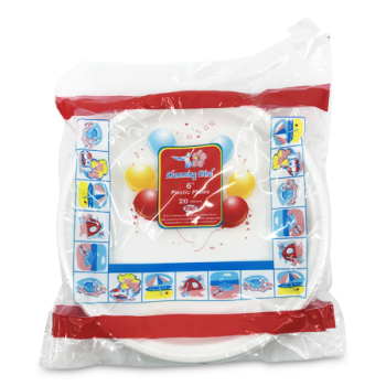 HUMMING BIRD 6" PLATES  20PCS 