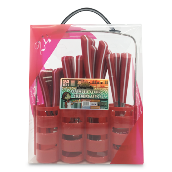 ESSENTIALS S/STEEL CUTLERY SET  24PCS 