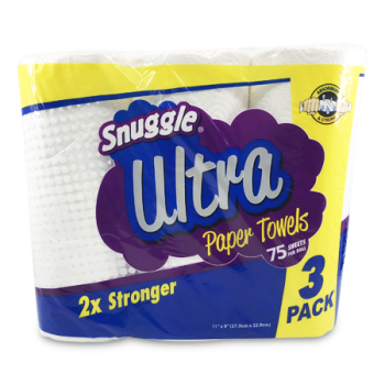 SNUGGLE  ULTRA PAPER TOWELS 3PK