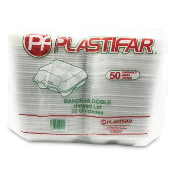 PLASTIFAR 3 SECTION CONTAINER 50 UNITS 