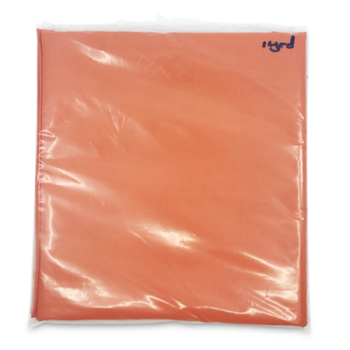 COTTON ORANGE CLOTH 1YRD 