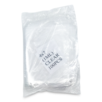 R&C PLASTIC BAGS 4X7 100PCS