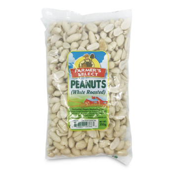 FARMER'S SELECT PEANUTS (WHITE ROASTED) 350G