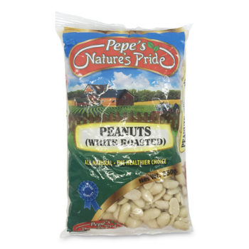 NATURE'S PRIDE PEANUTS (WHITE ROASTED) 350G