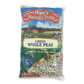 NATURE'S PRIDE GREEN WHOLE PEAS 350G
