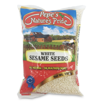 NATURE'S PRIDE WHITE SESAME SEEDS 150G