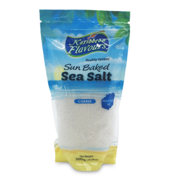 KARIBBEAN FLAVOURS SUN BAKED COARSE SEA SALT 300G